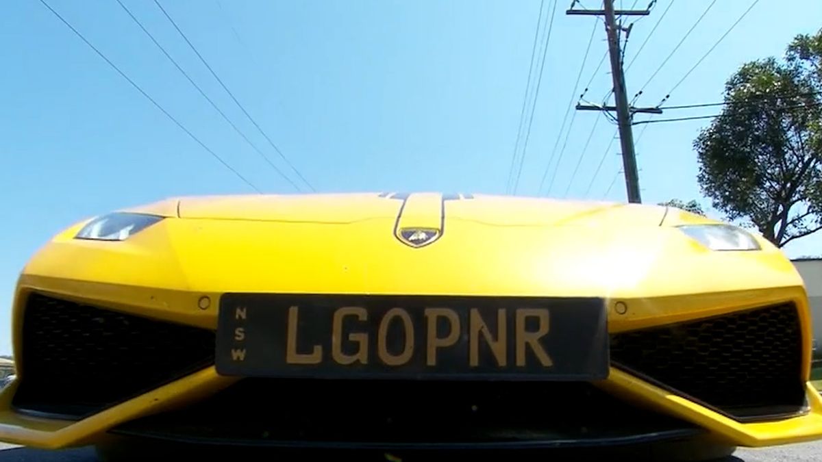 Sydney lawyer loses appeal over 'controversial' plates on $500k Lambo