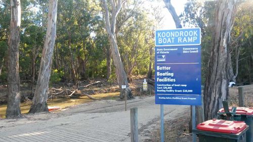 The boy was swimming at a campsite in Koondrook, Victoria. (9NEWS)