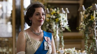 Olivia Colman as Queen Elizabeth II as seen on Netflix's the Crown.