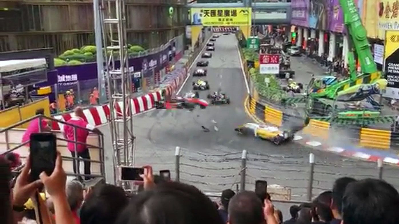 F3 Macau crash