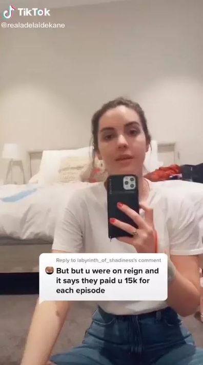 Adelaide Kane, TikTok video, salary