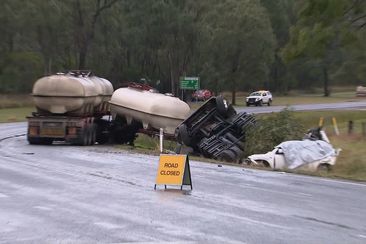 A Queensland community is mourning the deaths of three members of the same family after a crash claimed the lives of a couple and their adult son.