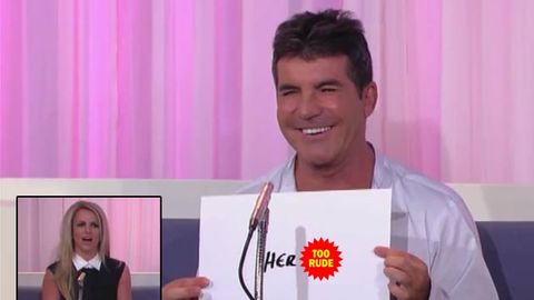 Watch: Simon Cowell picks Britney Spears' best feature, 'her t--s'