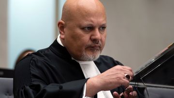 Karim Khan, the chief prosecutor of the International Criminal Court.