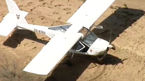 The plane is expected to be recovered by a barge. (9NEWS)