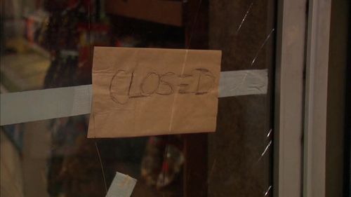 The delicatessen was forced to close while people were treated. (Supplied 
