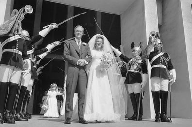 Camilla Shand and Andrew Parker-Bowles married in July 1973.