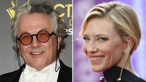 George Miller and Cate Blanchett. (AAP)