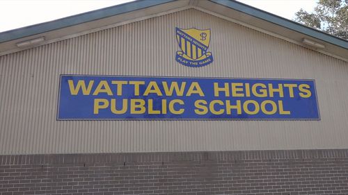 Emergency services were called to Wattawa Heights Public School just after midday.