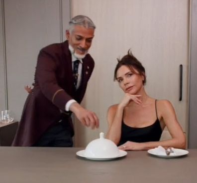 Victoria Beckham TikTok video mocking diet