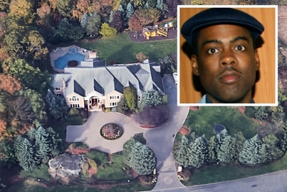 This is the home Chris Rock will be retreating to after 'the slap heard around the world'