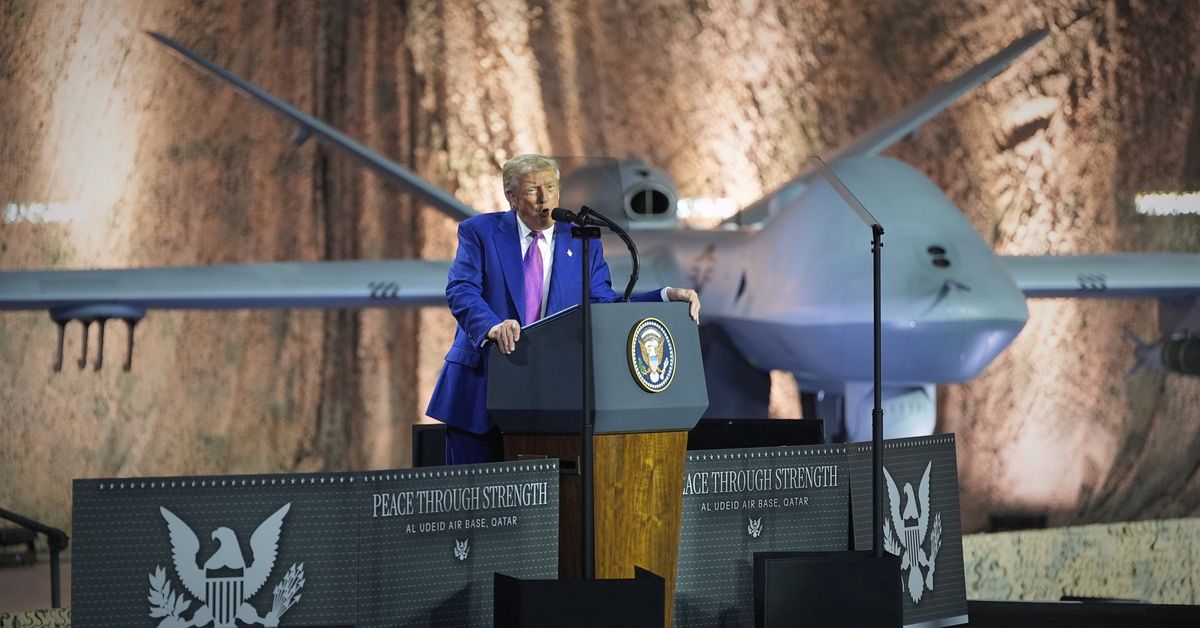 Iran shoots down US drone as ceasefire crumbles