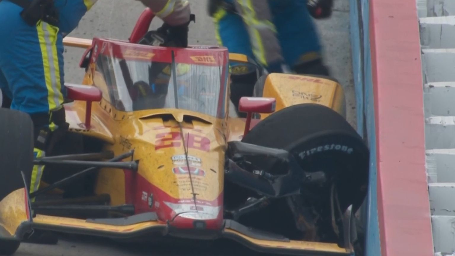 Romain Grosjean's race-ending crash 'difficult to digest' as top five IndyCar finish goes begging