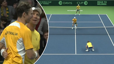 Aussies conquor Sweden in Davis Cup tie