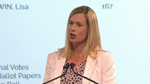 Tasmanian Labor Leader Rebecca White concedes defeat in Tas election