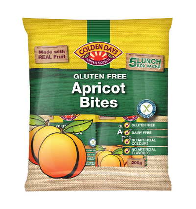 Golden Days Fruit Snacks Bites Apricot - 21.2 grams