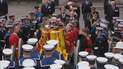 Queen Elizabeth II funeral coffin