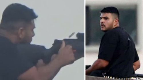 Naveed Akram, 24, captured during the Bondi terror attack on Sunday, December 14. Naveed is accused of carrying out the attack that killed 15 people.