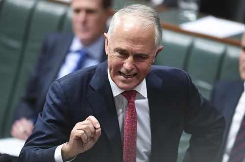 The prime minister backed Senator Cash in Question Time today. Picture: AAP