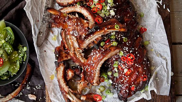 Chinese hoisin ribs