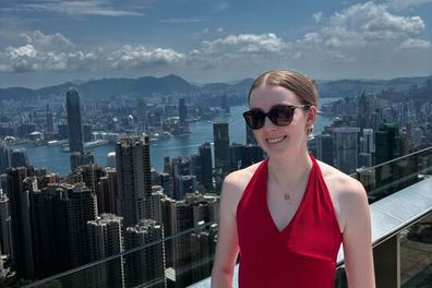 The view from the top of the peak.