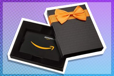 9PR: Amazon.com.au Gift Card for Custom Amount in a Black Gift Box