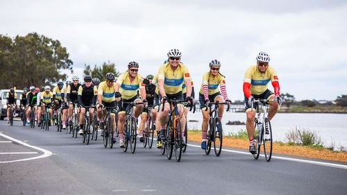 Cyclists rode to raise funds to allow regional families to remain together while their sick children receive vital medical attention in Perth.