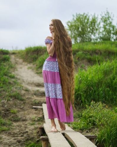 Meet the real life Rapunzel - 9Style