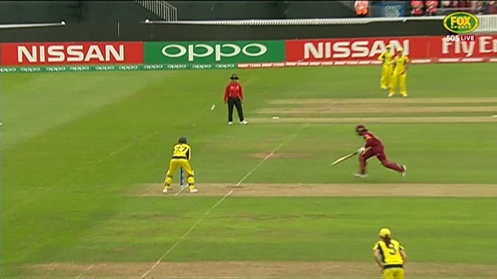 Aussies robbed of a run out at Cricket World Cup