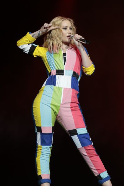 Iggy Azalea is seen here performing at the RBC Bluesfest in Ottawa on Saturday, July 11, 2015.