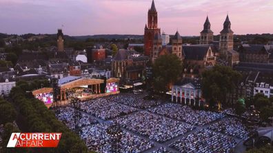 Andre Rieu is a one-man tourist attraction for his hometown of Maastricht in the southern part of the Netherlands.