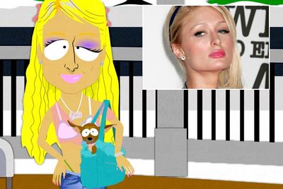 <B>Episode:</B> 'Stupid Spoiled Whore Video Playset', season 8<br/><br/><B>Why it's so naughty:</B> Paris copped a real beating from <I>South Park</I>, which depicts her as an irresponsible, promiscuous, diseased waste of space. Her episode ends with her trapped up the rectum of a gay man who defeats her in a "Whore-Off".<br/><br/><B>Quote:</B> "I flashed all these hicks with my boobs!"