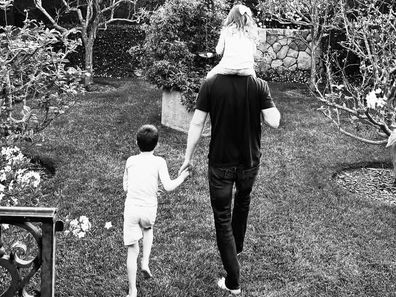 meghan photo of prince harry and children 