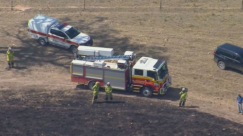 Police are combing the scene as they investigate the circumstances surrounding the crash. Light plane crash Palgrave Queensland October 19.