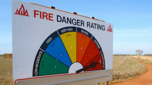 Total fire ban in place for large parts of Western Australia