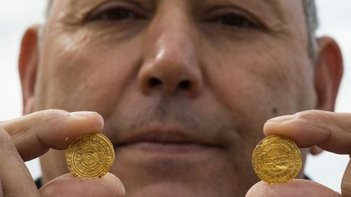The Israeli Antiquities Authority declined to put a cash value on the coins. (Getty)