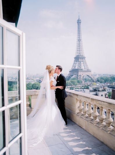 My Wedding Day Paris bride Lisa