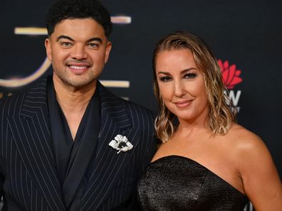 SYDNEY, AUSTRALIA - AUGUST 03: Guy Sebastian and Jules Egan attend the 65th TV WEEK Logie Awards at The Star on August 03, 2025 in Sydney, Australia. (Photo by James Gourley/Getty Images for TV WEEK Logie Awards)