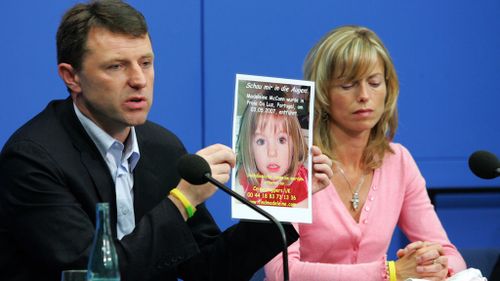 Jerry and Kate McCann appealed for information about their missing daughter Madeleine in 2007. Photo: Getty Images 