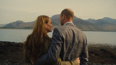 Prince William and Catherine, the Prince and Princess of Wales, in the first video titled Spring, as part of Kate's new video series Mother Nature.