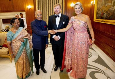 Queen Maxima and King Willem-Alexander of the Netherlands on royal tour to India
