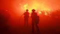 Hundreds evacuated as US wildfire burns 12,000 acres