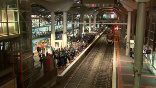 Commuter chaos after man arrested at Melbourne train station