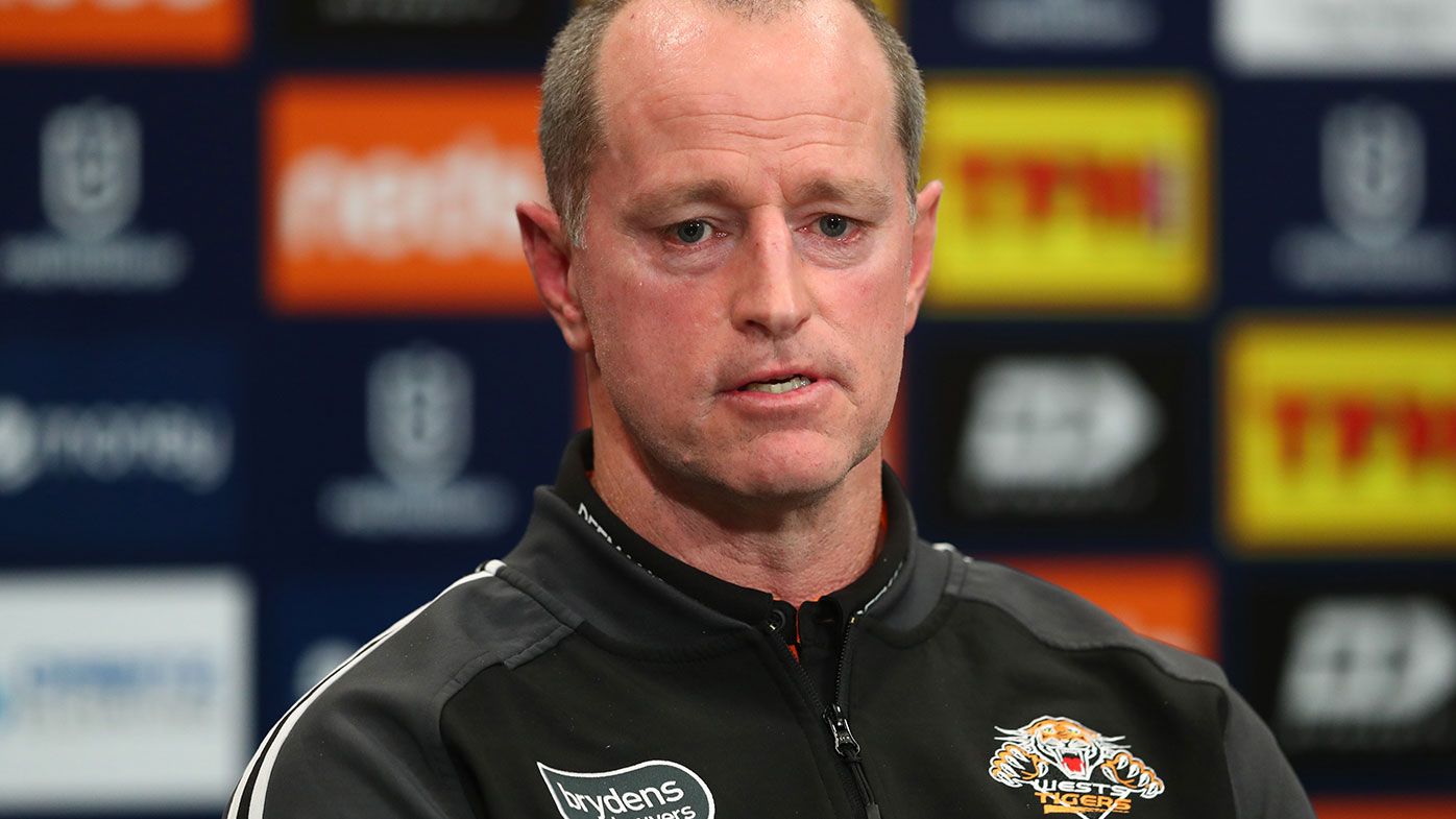 Wests Tigers coach Michael Maguire shuts down rumours about a Cowboys move