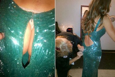 Sofia Vergara chose to laugh off her Emmys wardrobe malfunction by sharing the moment to Instagram. What a trooper!<br/><br/>(Pictured: Sofia Vergara)