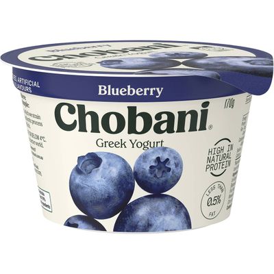 Chobani Blueberry Greek Yogurt 170g