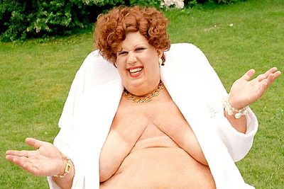 <i>Little Britain</i> star Matt Lucas has battled with his weight, but even he had to don a fat suit to play Bubbles Devere, an obese Eurotrash layabout who isn't ashamed to get her kit off.