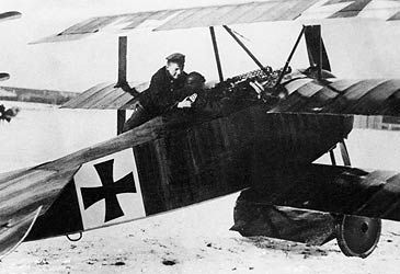 The Red Baron was which German World War I fighter pilot's nickname?