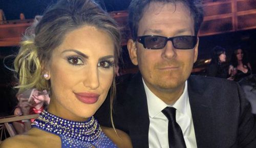 August Ames and her husband, who has blamed her death on cyber bullying.
