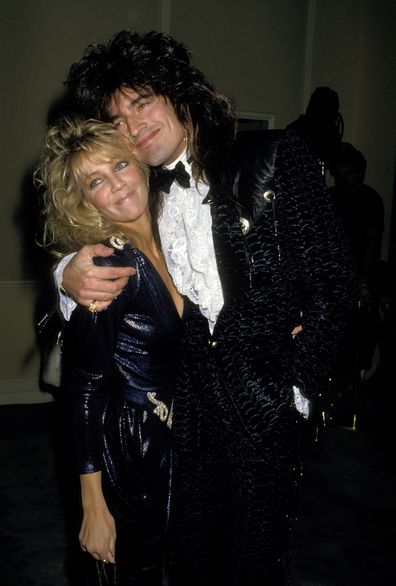 Heather Locklear and Tommy Lee.